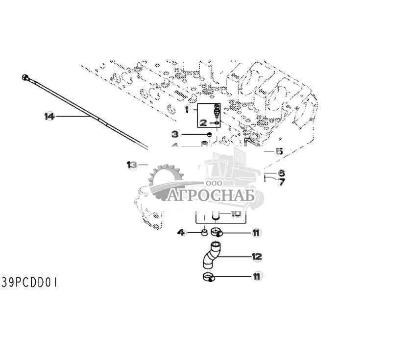 3903 Thermostat Housing 